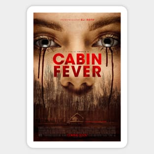 Cabin Fever 2016 Remake Movie Poster Sticker